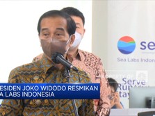 Presiden Joko Widodo Resmikan Sea Labs Indonesia