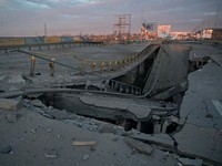 Rusia Rudal Kharkiv Ukraina, Gedung Pemerintah Hancur