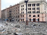 Kota Kedua Terbesar Ukraina Hancur Lebur Dibombardir Rudal!