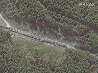 Potret Rusia Konvoi ke Kyiv, Panjang Rombongan 64 Km Lebih