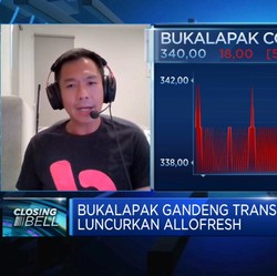 Blak-blakan Bos Bukalapak Soal e-Grocery AlloFresh