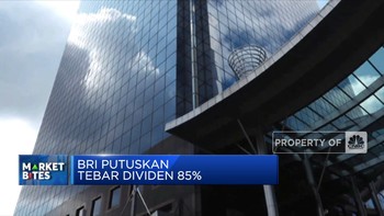Market Bites: BRI Bagi Dividen Jumbo 85% dari Laba 2021