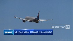 Biden Akan Larang Pesawat Rusia Melintas Wilayah AS