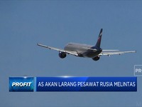 Biden Akan Larang Pesawat Rusia Melintas Wilayah AS