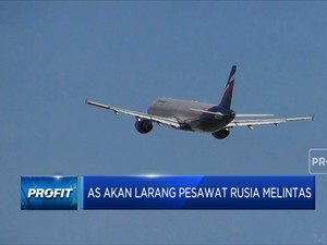 Biden Akan Larang Pesawat Rusia Melintas Wilayah AS