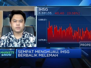 Mengekor Bursa Global, IHSG Ambles ke Level 6.800-an