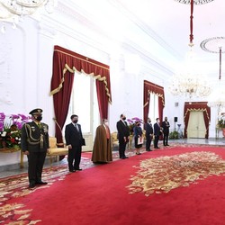 Jokowi Terima Surat Kepercayaan Dubes 6 Negara, Siapa Saja?