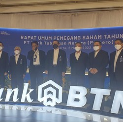 Saham BBTN Menguat Tipis Jelang Minta Restu Rights Issue