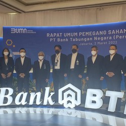 Jelang Disuntik PMN, Gerak Saham BBTN Cemas-Cemas Galau