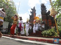 Jelang Nyepi, Begini Khidmatnya Prosesi Tawur Agung Kesanga