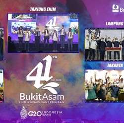 PTBA Raih 2 Penghargaan Atas Upaya Kurangi Emisi Karbon