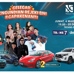 Undian Gelegar Rejeki BNI #GaPakeNanti Akan Diumumkan Di Sini