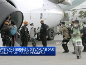 80 WNI dari Ukraina Tiba di Indonesia