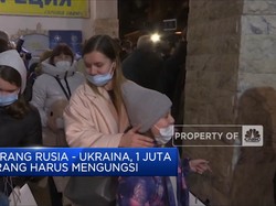 Perang Rusia - Ukraina,1 Juta Orang Harus Mengungsi