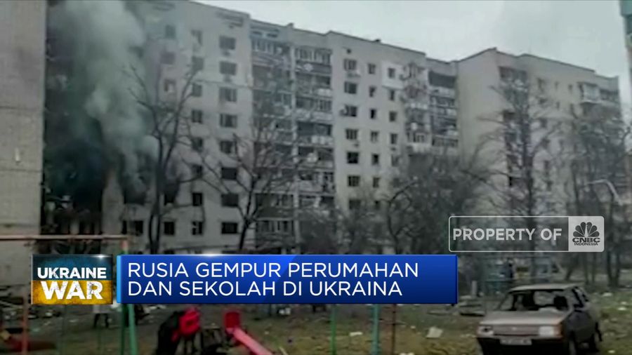 Lagi, Rusia Serang Perumahan di Chernihiv Ukraina