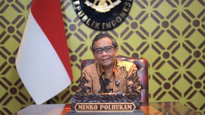 Menko Polhukam Mahfud Md (Dok. Kemko Polhukam) Menko Polhukam Mahfud Md (Dok. Kemko Polhukam)