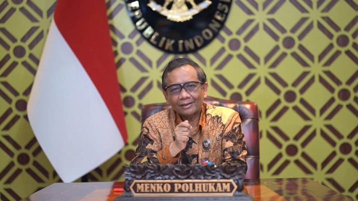 Menko Polhukam Mahfud Md (Dok. Kemko Polhukam) Menko Polhukam Mahfud Md (Dok. Kemko Polhukam)