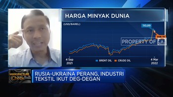 Perang Rusia - Ukraina, Nasib Industri Tekstil RI Terancam?