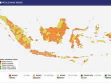 Zona Merah Muncul Lagi, Tak Ada Lagi Wilayah Bebas Covid-19