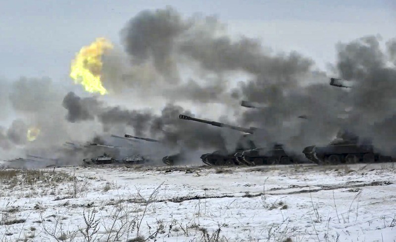 Russia Ukraine War Weapons Explainer FILE - In this frame grab provided by Russian Defense Ministry press service, a long-range Kalibr cruise missile is launched by a Russian Navy ship in the eastern Mediterranean, Friday, Aug. 19, 2016. The Russian invasion of Ukraine is the largest conflict that Europe has seen since World War II, with Russia conducting a multi-pronged offensive across the country. The Russian military has pummeled wide areas in Ukraine with air strikes and has conducted massive rocket and artillery bombardment resulting in massive casualties. (Russian Defense Ministry Press Service photo via AP, File)