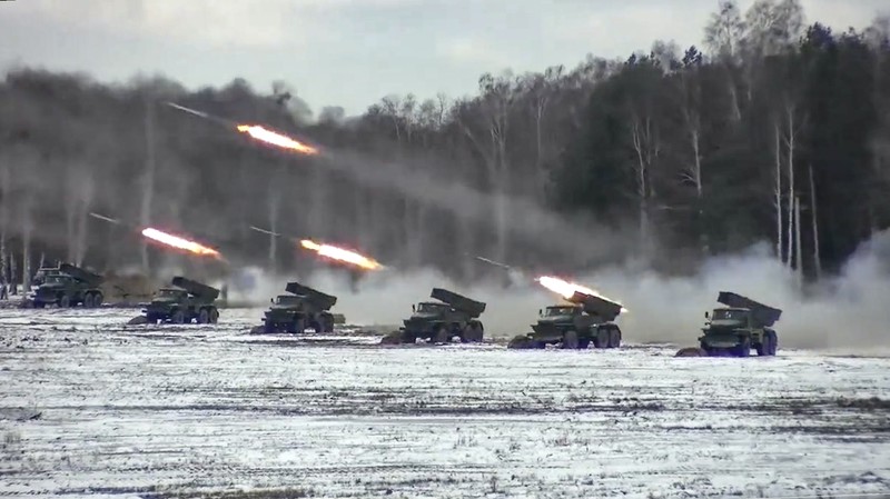 Russia Ukraine War Weapons Explainer FILE - In this frame grab provided by Russian Defense Ministry press service, a long-range Kalibr cruise missile is launched by a Russian Navy ship in the eastern Mediterranean, Friday, Aug. 19, 2016. The Russian invasion of Ukraine is the largest conflict that Europe has seen since World War II, with Russia conducting a multi-pronged offensive across the country. The Russian military has pummeled wide areas in Ukraine with air strikes and has conducted massive rocket and artillery bombardment resulting in massive casualties. (Russian Defense Ministry Press Service photo via AP, File)