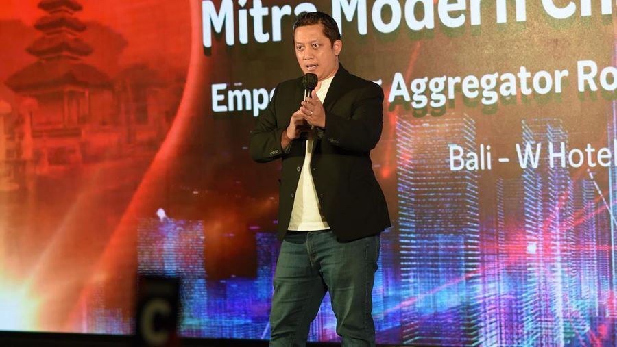 Penandatanganan perjanjian kerja sama dengan mitra modern channel.