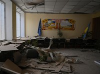 Hancur Lebur Gedung Sekolah Ukraina jadi Sasaran Bom Rusia