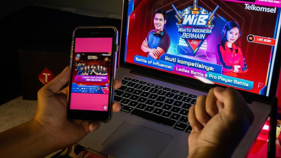 Turnamen esports Telkomsel DGWIB.