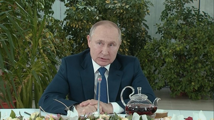 Presiden Rusia Putin (AP)