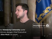 Presiden Ukraina dan Elon Musk Nge-Zoom, Ada Apa?