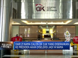 21 Nama Calon DK OJK Siap Diserahkan ke Presiden