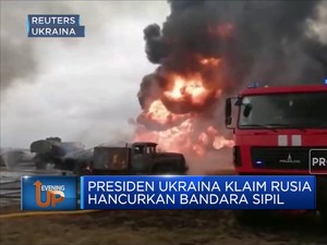 Ngeri! Rusia Rilis Video Serangan Udara ke Militer Ukraina