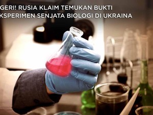 Ngeri! Rusia Temukan Bukti Eksperimen Senjata Biologi Ukraina