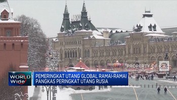 Ramai-Ramai Pangkas Peringkat Utang Rusia