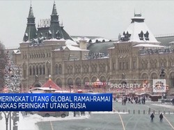 Ramai-Ramai Pangkas Peringkat Utang Rusia