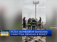 Penampakan Rusia Bombardir Bandara Vinnytsia di Ukraina