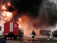 Tinggal Puing, Intip Bandara Vinnytsia Ukraina Diroket Rusia