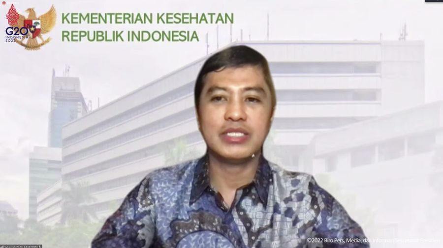 Wamenkes Dante Saksono Harbuwono Saat Memberikan Keterangan Hasil Ratas Evaluasi PPKM, 7 Maret 2022. (Tangkapan Layar Youtube Sekretariat Presiden)