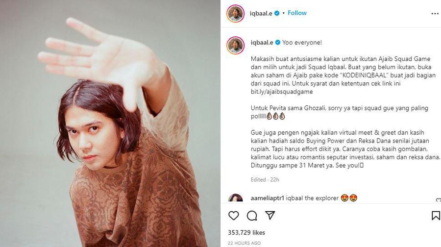Ajaib Investasi Ajak Milenial Ikut Squad Game