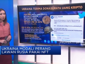 Ukraina Modali Perang  Lawan Rusia Pakai NFT