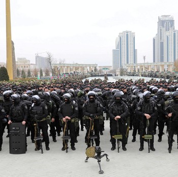 Ini Dia Pasukan Chechen di Republik Chechnya