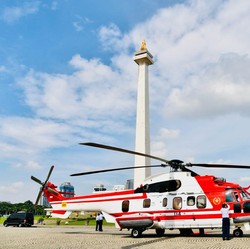 Jokowi Naik Super Puma ke Patimban, Lepas Ekspor Mobil!