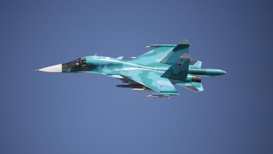 Sukhoi Su-34 (Tangkapan Layar via website uacrussia.ru)