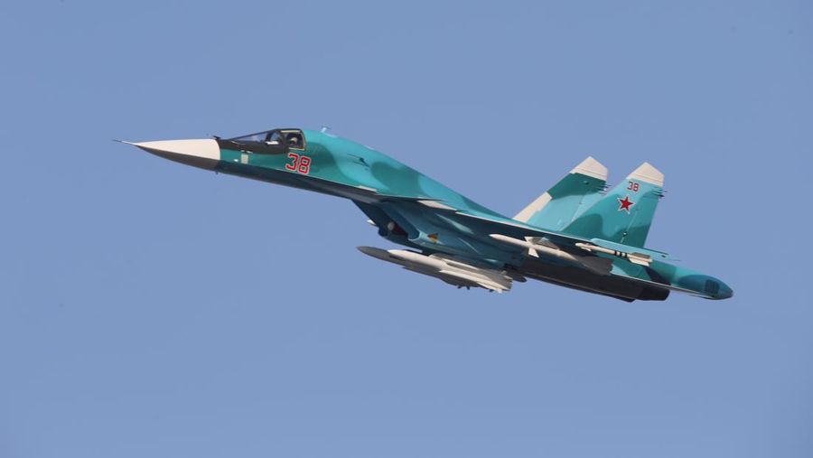 Sukhoi Su-34 (Tangkapan Layar via website uacrussia.ru)