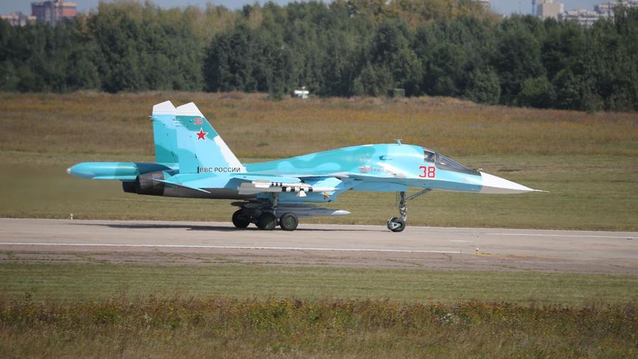 Sukhoi Su-34 (Tangkapan Layar via website uacrussia.ru)