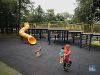 Covid Melandai, Area Publik di Jakarta Mulai Dibuka