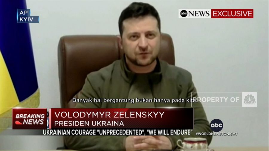 Ukraina Minta AS Bantu Lebih Banyak Untuk Hentikan Perang(CNBC Indonesia TV)