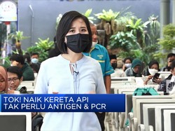 Tok! Naik Kereta Api Tak Perlu Antigen & PCR