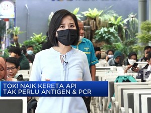 Tok! Naik Kereta Api Tak Perlu Antigen & PCR