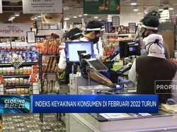 Duh, Indeks Keyakinan Konsumen Di Februari 2022 Turun